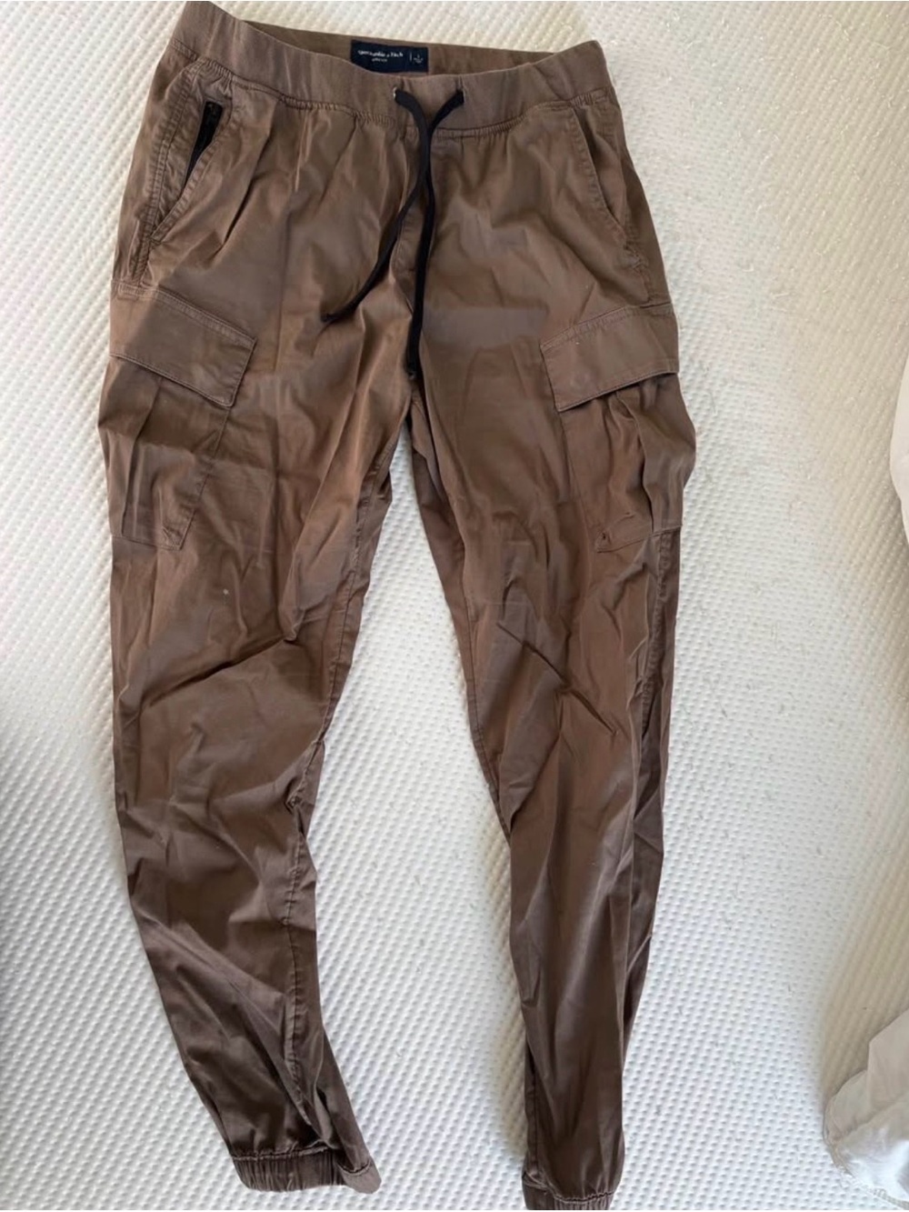 Abercrombie & Fitch Brown Cargo Capri Joggers